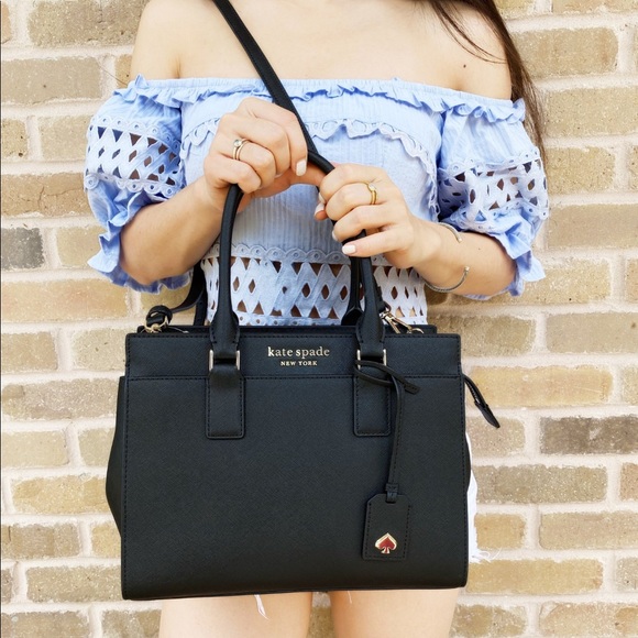 ๐๐NWT Kate Spade Satchel &Crossbody Black - Picture 5 of 6